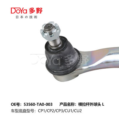 1-2 Inch Adjustment Range New Grease Fitting TIE ROD END for FUSO FV413 Control And Movement
